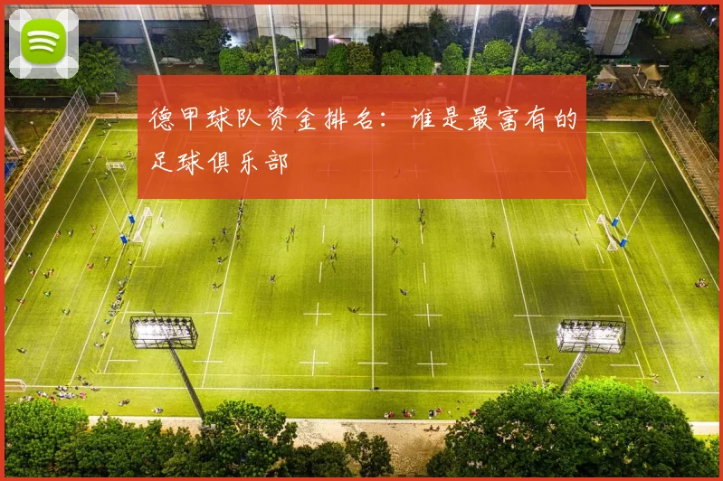 德甲球队资金排名：谁是最富有的足球俱乐部